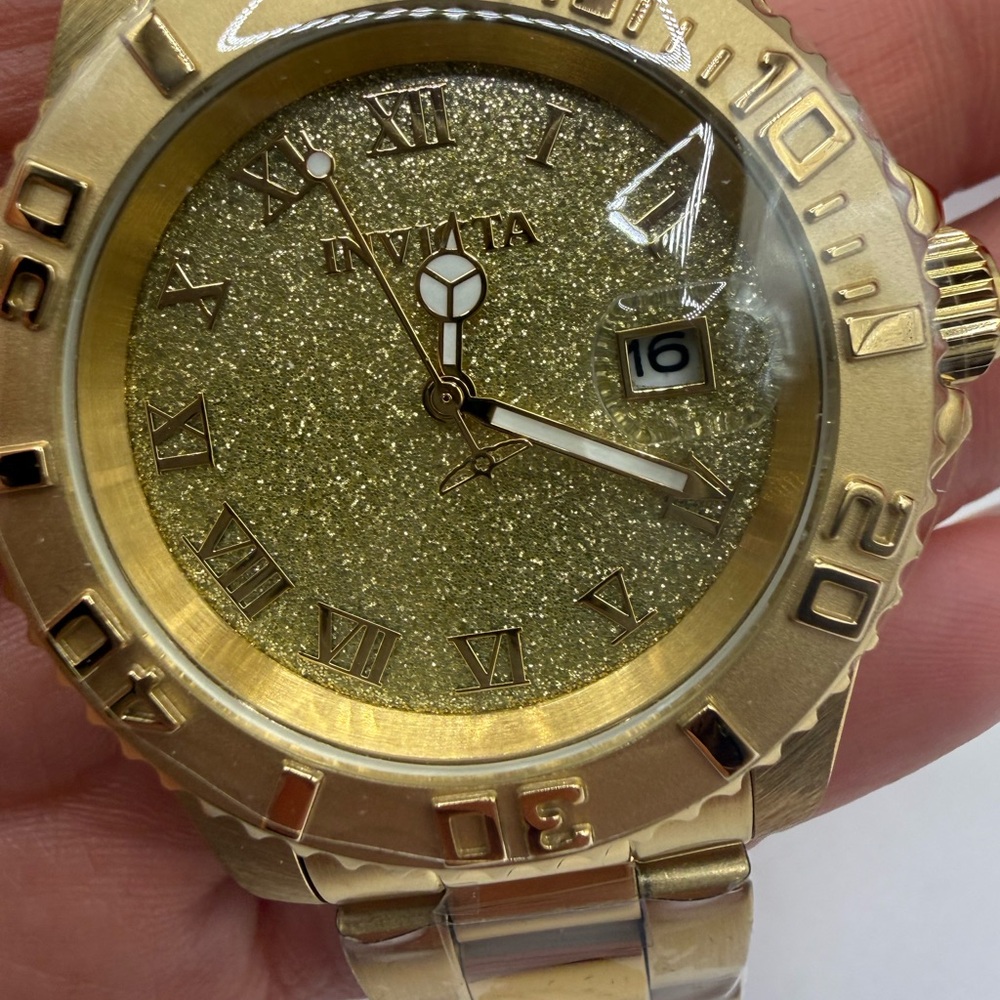 Invicta Angel Swiss Ronda 515 Caliber Women’s Watch- 40mm Gold on Gold - Picture 9 of 9